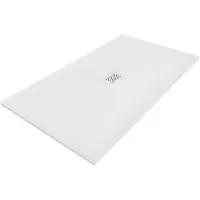 Mexen Hugo rechthoekige douchebak SMC 180 x 100 , wit, witte afdekking - 42101018-W