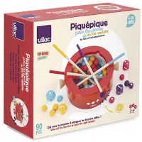 Vilac Bordspel - - 2153 - Magnetische fondue - Behendigheids- en snelheidsspel - Hout, 2+ spelers