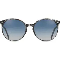 Rodenstock Zonnebril - - RR333 - Dames - Ronde kunststof montuur - Zwart 56 mm