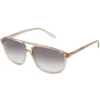 Lozza Zonnebril SL1827L 61/15/145 Transparant Beige Acetaat UNISEX SL1827L