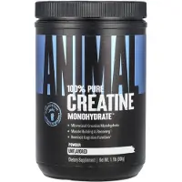 Animal , Microniseerde Creatine, Monohydraat Poeder, Ongevormd, 1.1 lb (500 g)