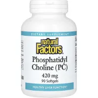 Natural Factors – Fosfatidylcholine 420 mg (90 Softgels)