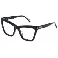 Just cavalli VJC138 53/17/140 Zwarte Glanzende Acetaat Bril Vrouw VJC138