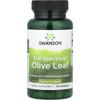 Swanson Health - Volledig Spectrum Olijfblad + 400 mg, 60 capsules