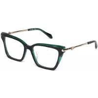 Just cavalli VJC123 53/17/140 Blauw/groen transparant glanzend Acetaat VROUW VJC123