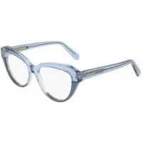 Ferragamo Bril - - SF3046 - Acetaat - Transparant blauw/blauw - 54/16/145