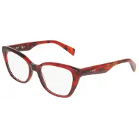Liu Jo Bril - - LJ2838 - Rood schildpad - Acetaat - Vrouw - 53/18/140