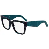 Karl Lagerfeld Bril - - KL6201 - Acetaat - Marmer petrol (blauw) - Maat 54/17/140