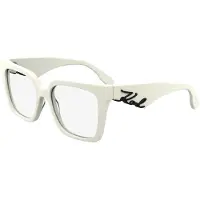 Karl Lagerfeld Bril - - KL6170 - Witte Acetaat - Maat 53/17/140 - Dames