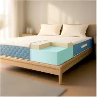 THE WHITE STONE Orthopedisch Matras 80x190 cm Hoogte 21 cm | Ergonomisch en Ademend 80x190 cm