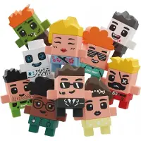 Marioinex Mini wafel blokken verrassing - - vanaf 3 jaar