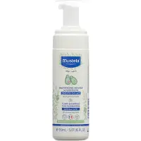 Mustela , Foam Shampoo voor Nieuwgeboren Kinderen met Avocado Polyfenolen, Voor Cradle Cap, 5.07 fl oz (150 ml)