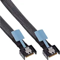 InLine MCIO Kabel, MCIO x4 Stecker zu MCIO x4 Stecker, 0,5m