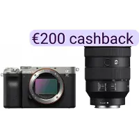 Sony Alpha A7C systeemcamera Zilver + FE 24-105mm f/4.0G