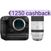 Canon EOS R3 systeemcamera Zwart + RF 100-500mm f/4.5-7.1L IS USM