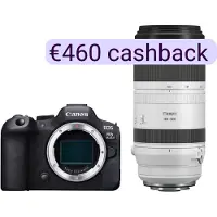 Canon EOS R6 Mark II systeemcamera + RF 100-500mm f/4.5-7.1L IS USM