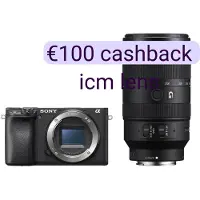 Sony Alpha A6400 systeemcamera Zwart + 70-350mm f/4.5-6.3 G