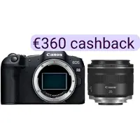 Canon EOS R8 systeemcamera Zwart + RF 35mm f/1.8 Macro IS STM