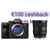 Sony Alpha A7 IV systeemcamera + 20mm f/1.8G