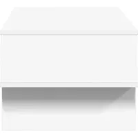 vidaXL Salontafel, wit, 80 x 46 x 35 cm, houtvezel