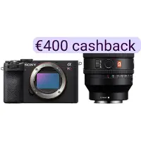 Sony A7C R systeemcamera Zwart + 50mm f/1.4 GM