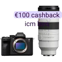 Sony Alpha A7R V systeemcamera + 70-200mm f/2.8 GM II