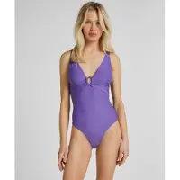 Hunkemoller Corrigerend Badpak Luxe Paars Dames | Maat: M