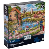 The House of Puzzles Doggy Paddle Puzzel 1000 Stukjes