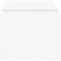 vidaXL Salontafel, wit, 90 x 45 x 35 cm, houtvezel