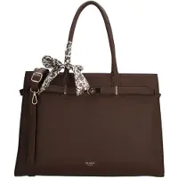 Charm London The Hamptons Laptopschoudertas - 15.6" laptopvak - donkerbruin