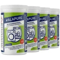Alapure reinigingsmiddel voor wasmachines. Geschikt voor Gaggenau 00312518 / 00311928 (4x200g)