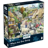 The House of Puzzles Where Are Ewe Going Puzzel 1000 stukjes