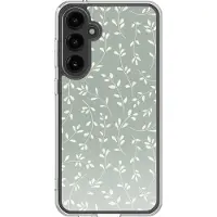 IMoshion Design hoesje voor de Samsung Galaxy S23 FE - Smoke Green Flowers
