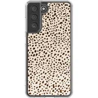 IMoshion Design hoesje voor de Samsung Galaxy S21 FE - Desert Dots