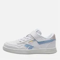 Reebok Meisjes Court Advance Trainers Wit/Y2K Blue/Bleached Yellow