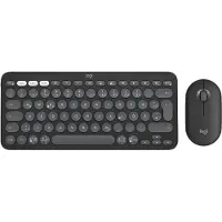 Logitech 920-012203 Wireless Keyboard+Mouse Pebble 2 Combo graphite