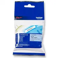 Brother MK531 - 8m zwart op blauw / niet-gelamineerd tape / 12mm (origineel)