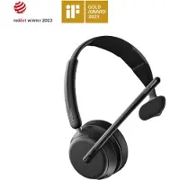 Epos IMPACT 1030T, enkelzijdige Bluetooth headset Compatibel met MS Teams
