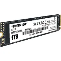 Patriot Memory Memory P320 1 TB M.2 PCI Express 3.0 NVMe