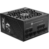 MSI MPG A850GS PCIE5 - Voeding (intern) - ATX12V 3.1/ EPS12V - 80 PLUS Gold - Cybenetics Gold - 100-240 Volt wisselstroom V - 850 watt - actieve PFC