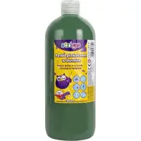 Strigo Plakkaatverf 1000ml Donkergroen - Ideaal voor Kunst en Hobby