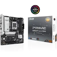 Asus PRIME B850M-A-CSM Moederbord Socket AMD AM5 Vormfactor Micro-ATX Moederbord chipset AMD B850