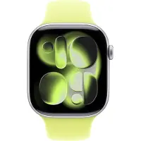 Apple Sport Band voor de Watch | 44/45/46/49 mm - Maat M/L - Neon Yellow