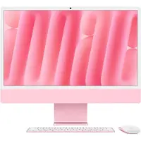 Apple iMac roze CZ1E6-0001010 - 61cm(24'') M4 8-core CPU, 8-core GPU, 16GB RAM, 256GB SSD, standaard glas, Magic Keyboard Touch-ID numeriek toetsenblok