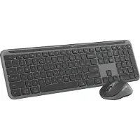 Logitech MK950 Signature Slim Draadloze Toetsenbord en Muis Combo Qwerty Zwart