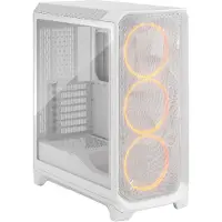 Fractal Design PC Behuizing - - Meshify 3 RGB - E-ATX (277 mm) - 3 ventilatoren - USB Type C van 20 Gbps - Wit