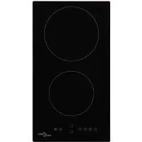 vidaXL Keramische kookplaat met 2 kookzones aanraakbediening 3000 W