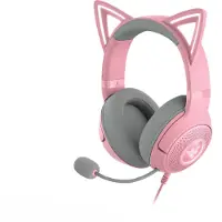 Razer Kraken Kitty V2 Bedrade PC Gaming headset Roze
