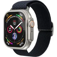 Vonmählen Woven Loop bandje voor de Apple Watch | 44/45/46/49 mm - Navy