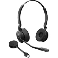 Jabra YOU'RE ON Engage 65 headset, stereo, draadloos, DECT, incl. basisstation